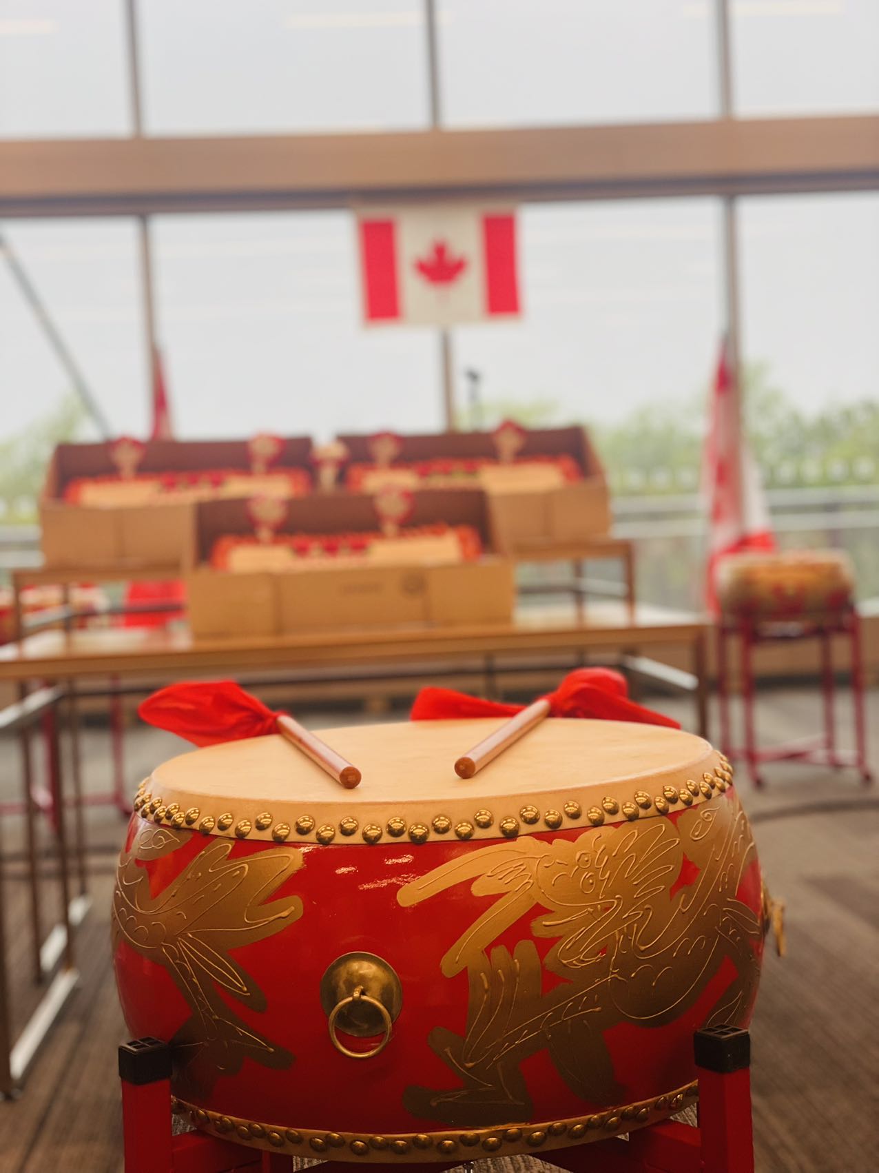 庆祝加拿大国庆节击鼓庆祝活动圆满落幕 celebrate the success of 【Coast to Coast Drumming】 Canada Day Drumming Celebration
