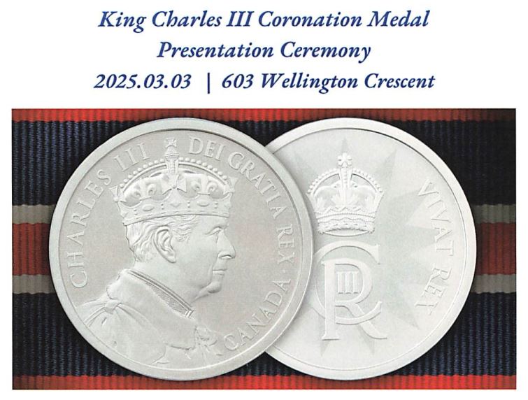 Congratulations to Mr. Raymond S.C. Wan on Receiving the King Charles III Coronation Medal